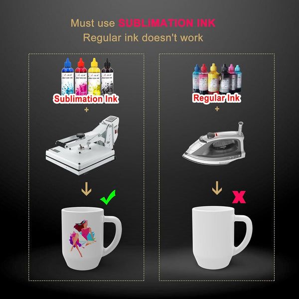 A-SUB Mug-size Sublimation Paper 3.5x9 Inch for 11 oz