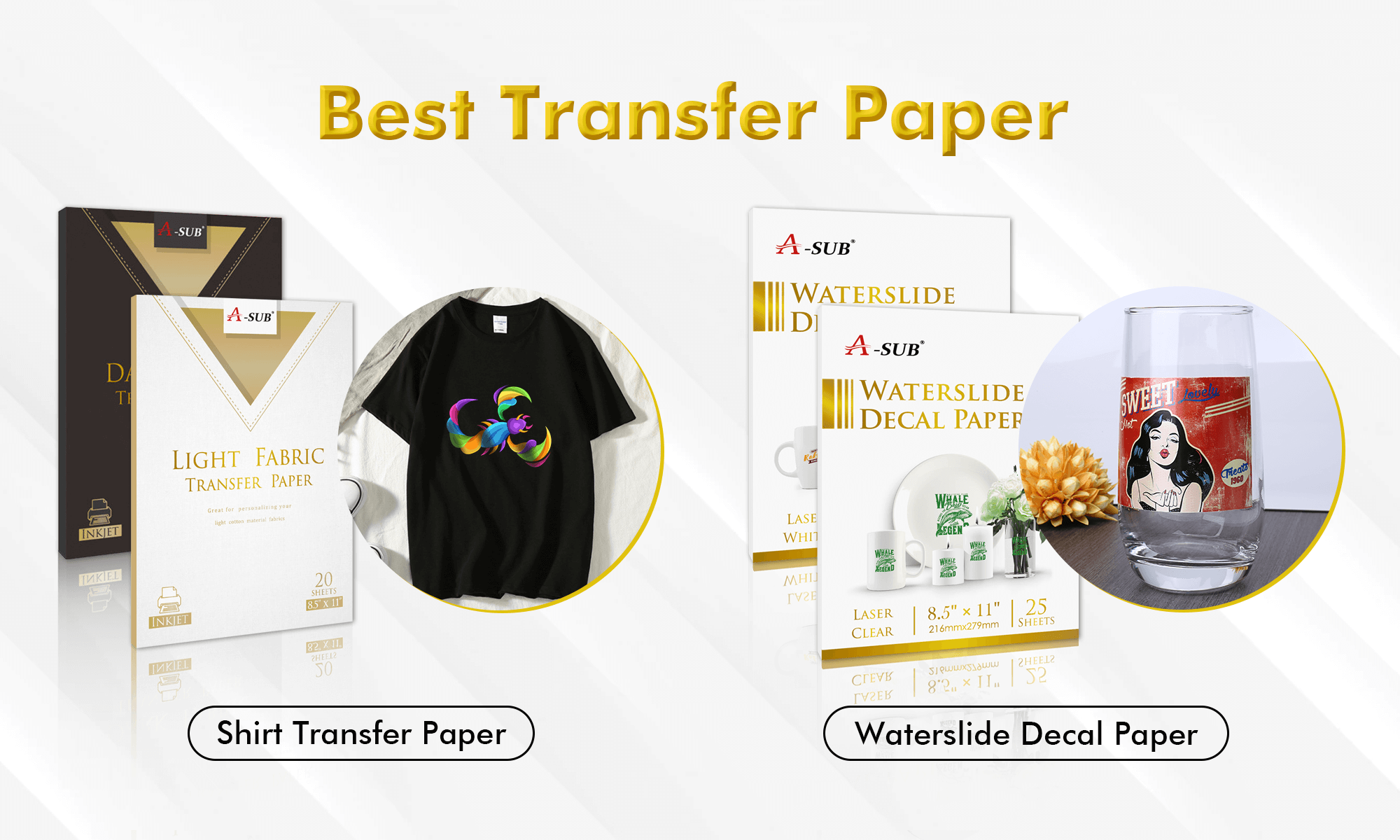 ASUB Heated Transfer Paper HighQuality Transfer Paper for Printing
