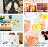 Waterproof  Clear Vinyl Sticker Paper for Laser Printer 20 Sheets