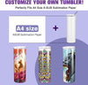 A-SUB 20 OZ Sublimation Tumbler Gift Set  with Straw and Lid