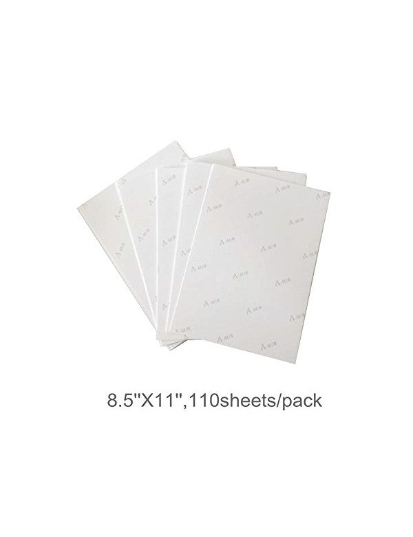 A-SUB 8.5" x 11" Sublimation Paper  125gsm, 110 Sheets