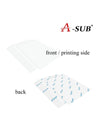 A-SUB 8.5''x11'' Dark Fabric Transfer Paper 20 Sheets