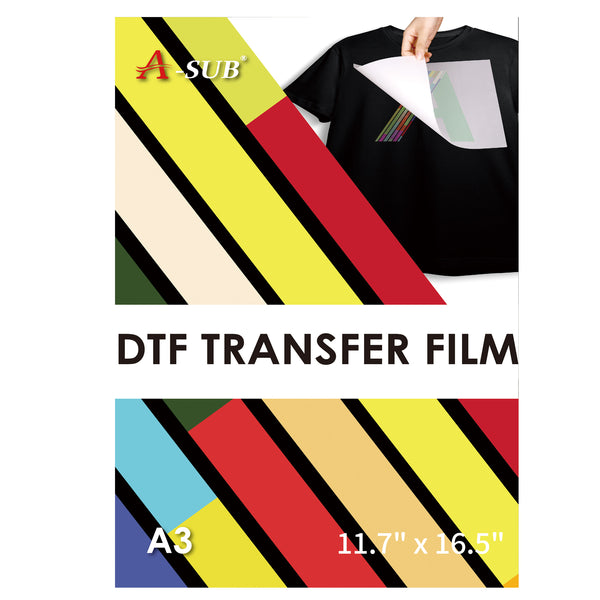A-SUB DTF Transfer Film A3 25 Sheets