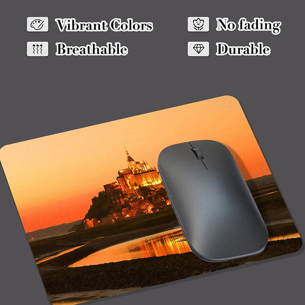 Free Shipping 6pcs 310*230mm Blank Sublimation PU Pads Rectangle Shape High  Quality DIY Printing Transfer Mouse Pad