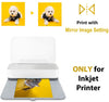 A-SUB 8.5''x11'' Light Fabric Transfer Paper 20 Sheets - A-SUB