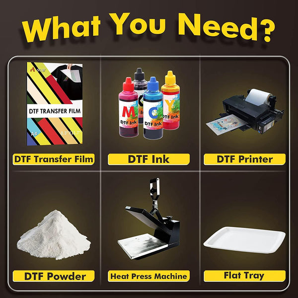 A-SUB DTF Transfer Film A3 100 Sheets - A-SUB