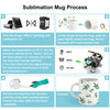 A-SUB Mug-size Sublimation Paper 3.5x9 Inch for 11 oz