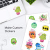 A-SUB Waterproof  Glossy Vinyl Sticker Paper for Inkjet Printer 25 Sheet