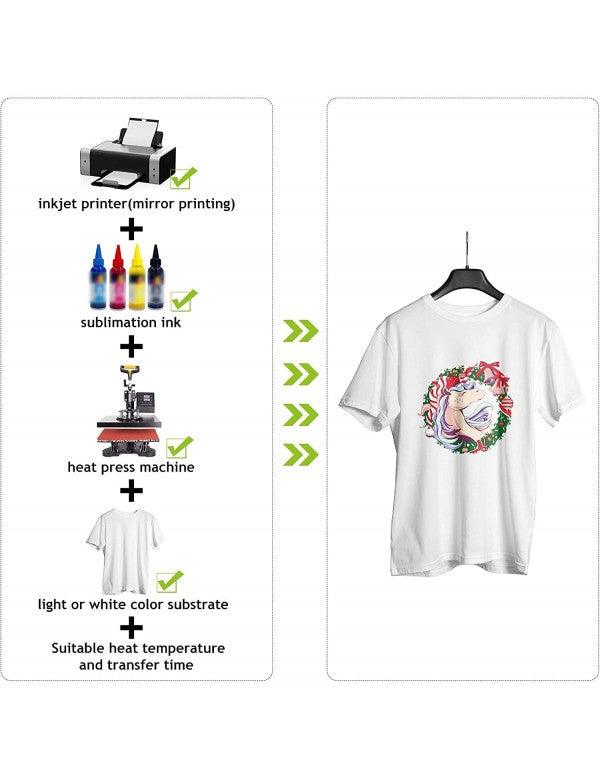 WYZworks Sublimation Paper A3+ 13x19 [100 Sheets] Image Transfer Paper  compatible w/Inkjet Printers